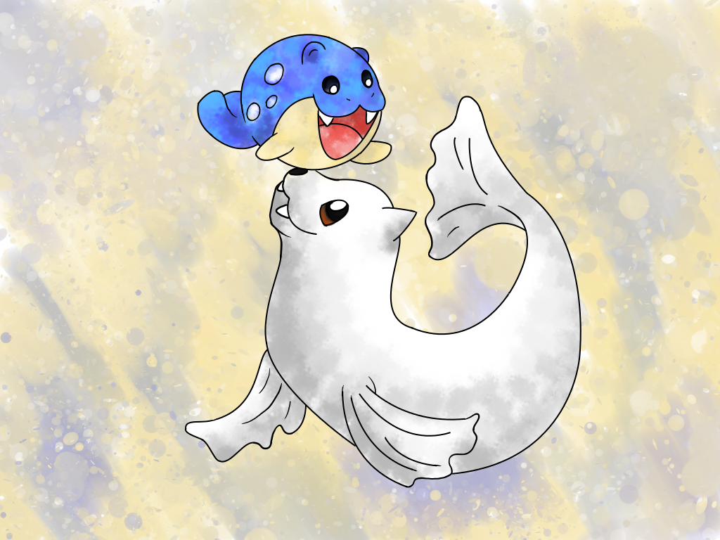 Dewgong and Spheal by AgentTF on DeviantArt