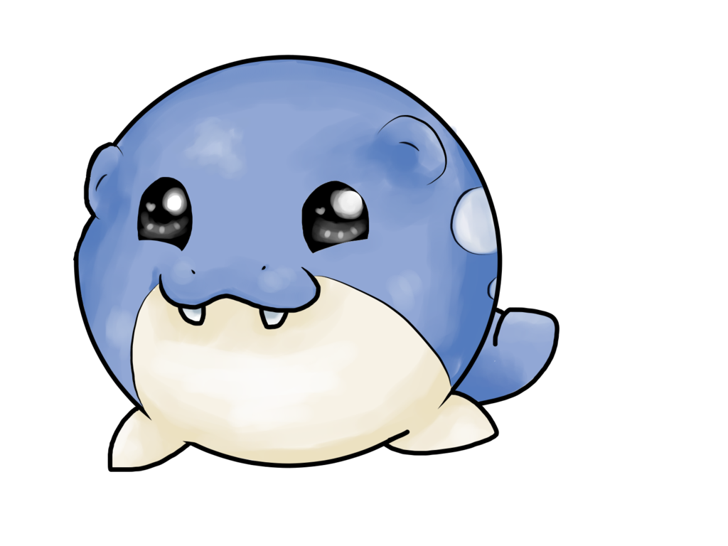 Spheal pagedoll || Commission by Rainbow-Draws on DeviantArt