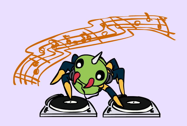 Spinarak DJ by sunnyfish … – Spinarak DJ by sunnyfish on DeviantArt – Spinarak HD Wallpapers
