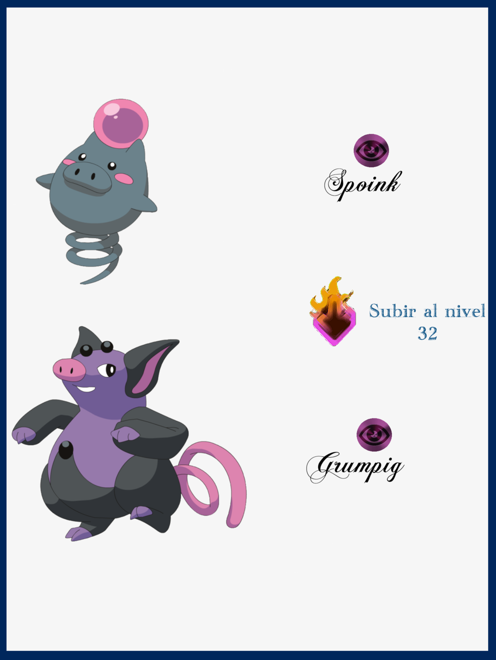 153 Spoink Evoluciones by Maxconnery on DeviantArt