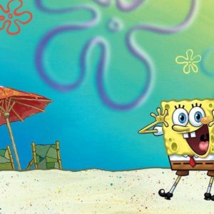 download Spongebob at the Beach Spongebob Wallpapers | Cute Spongebob …