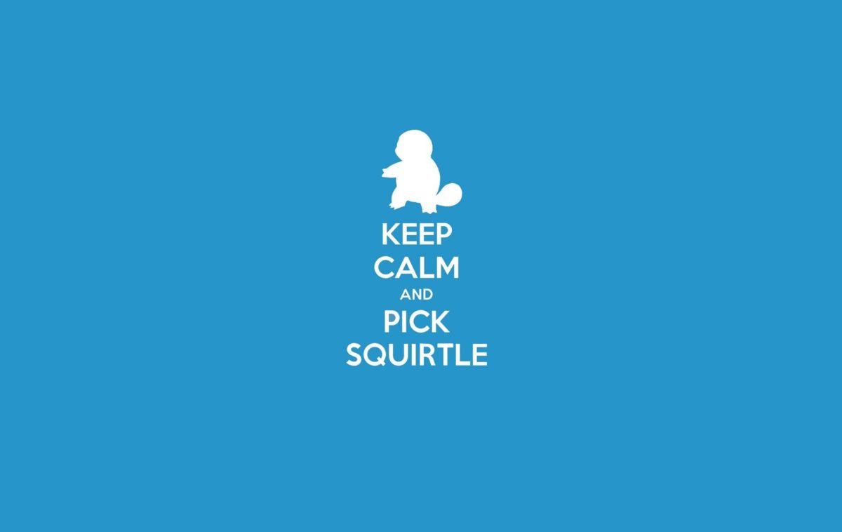 Wallpaper Keep Calm Blue Pokemon Squirtle HD Picture Image • OneDSLR