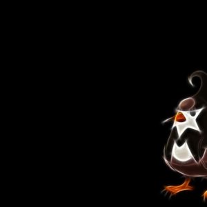 download Fractalius pokemon staravia black background wallpaper | (53617)