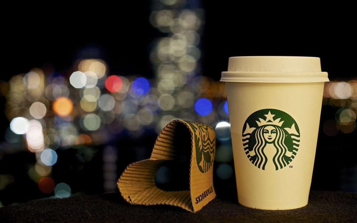 Paper Heart Shaped Starbucks Coffee HD Wallpaper – ZoomWalls