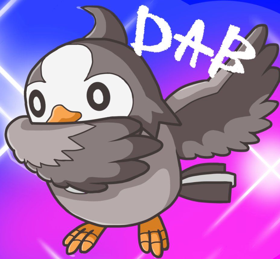Starly Dab by Louise955x on DeviantArt