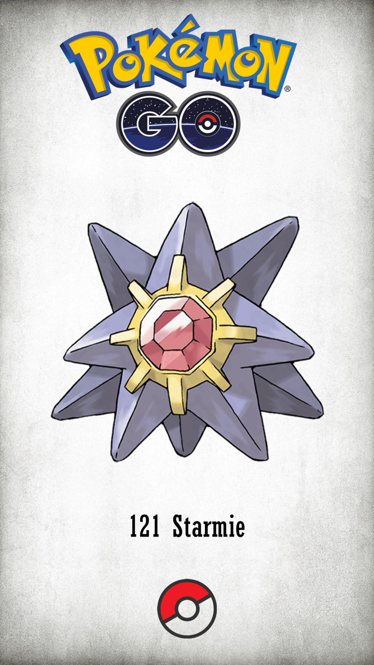 121 Character Starmie | Wallpaper