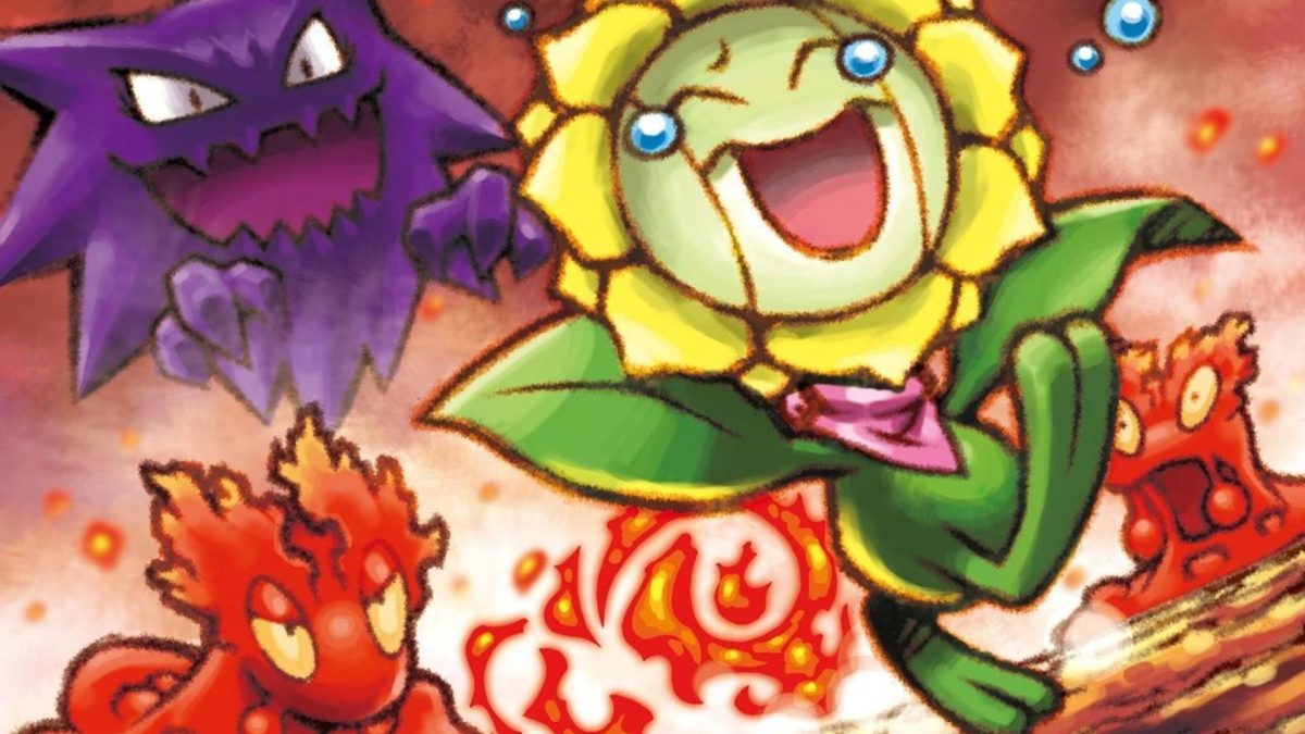 Nintendo pokemon haunter artwork sunflora wallpaper | (126461)