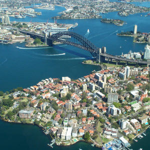 download Sydney Harbour Bridge From The Air | Free Desktop Wallpapers for …