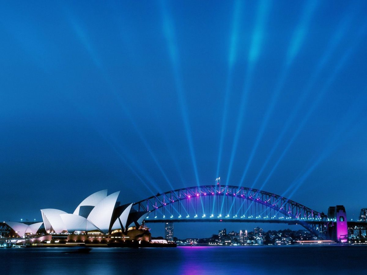 Sydney Opera House at Dusk Wallpapers | HD Wallpapers | ID #9513