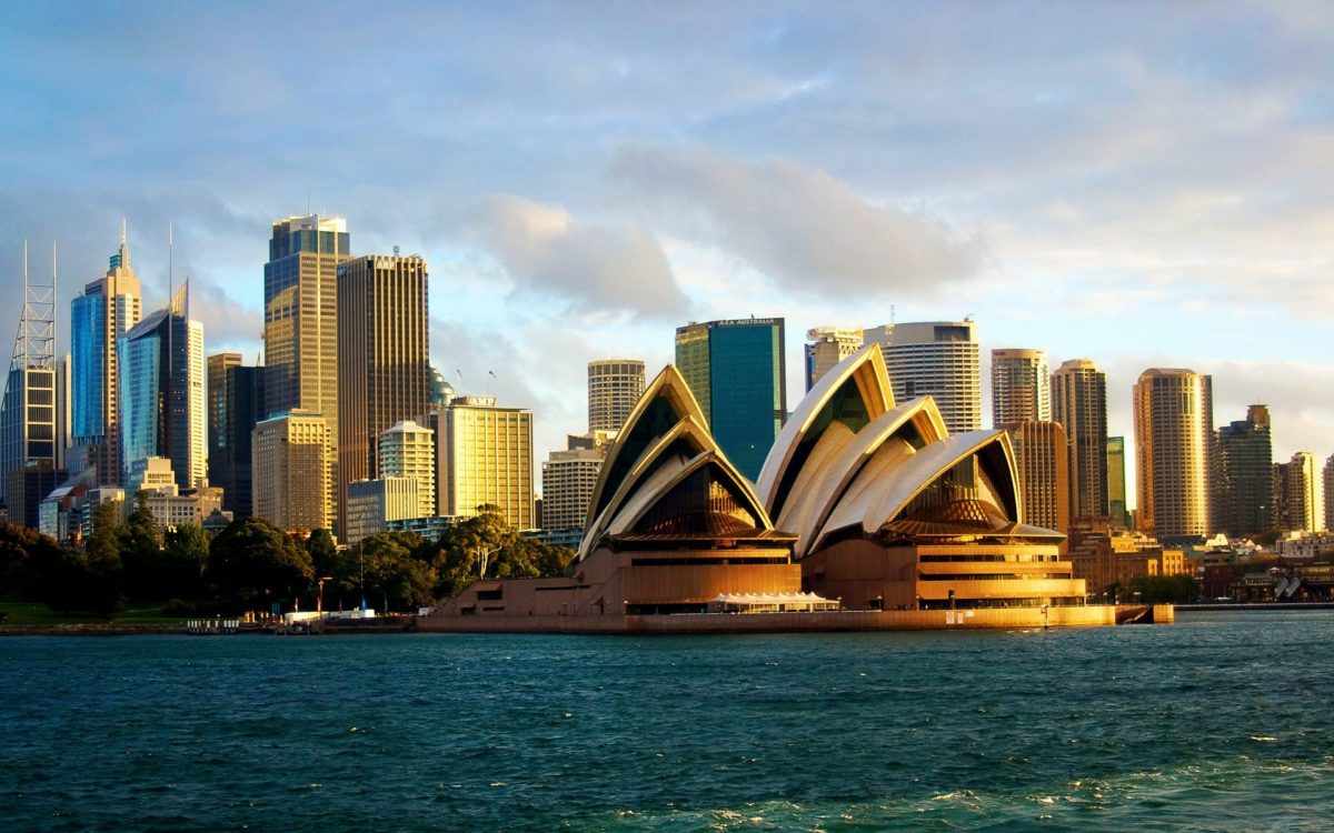 Sydney Opera House Cityscape Wallpaper – HD Wallpapers