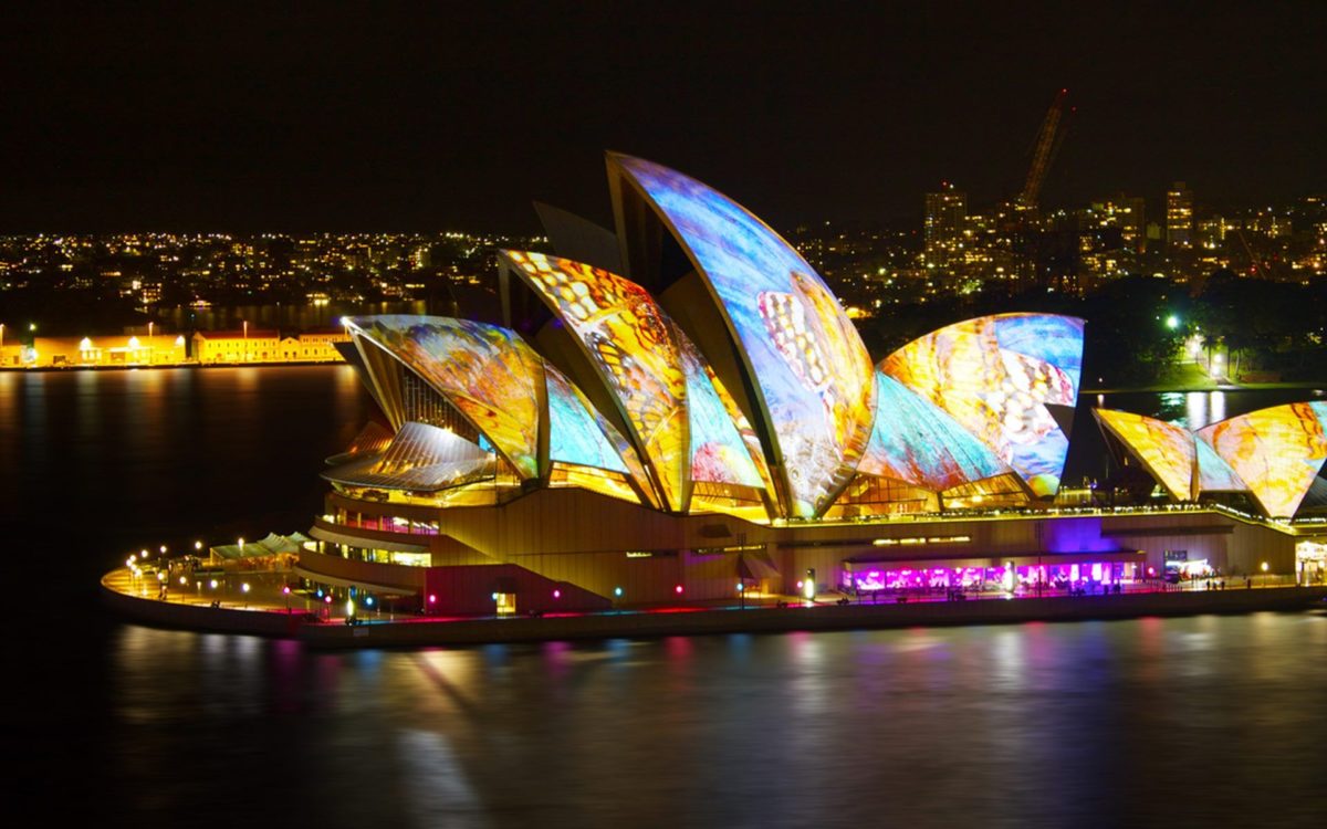 Sydney Opera House At Night Magnificent HD Wallpaper #02284 …