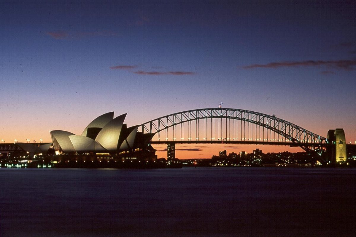 Bridges: Opera House Bridge Night Australia Sydney Desktop …