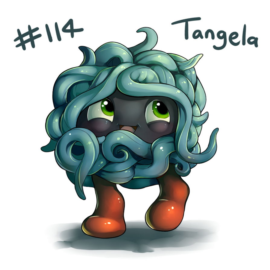 114 – Tangela by oddsocket on DeviantArt