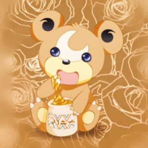 download Teddiursa Chunkey Honey Drop by KayandO on DeviantArt