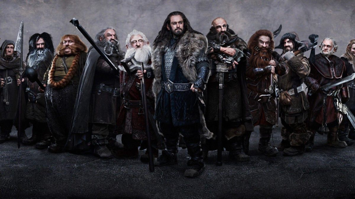 The Hobbit dwarves Wallpaper #