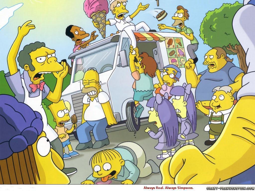 The Simpsons Cartoon wallpapers – Crazy Frankenstein