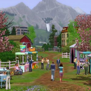 download 4 Staions – The Sims Wallpaper