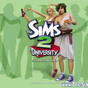 download My Free Wallpapers – Games Wallpaper : The Sims 2 – University