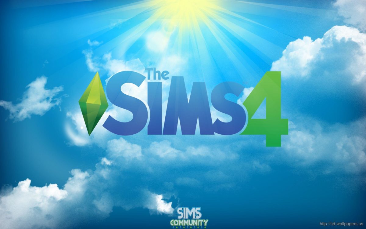 2014 The Sims 4 Logo – Free Download HD Wallpapers