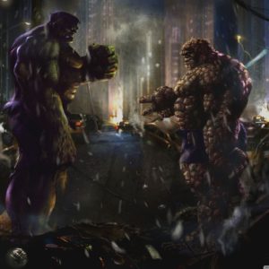 download Hulk vs Thing HD desktop wallpaper : High Definition : Fullscreen