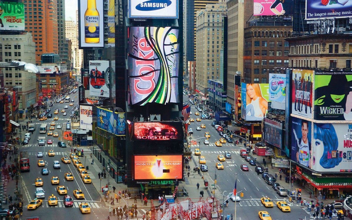 New York Times Square See Sight wallpaper