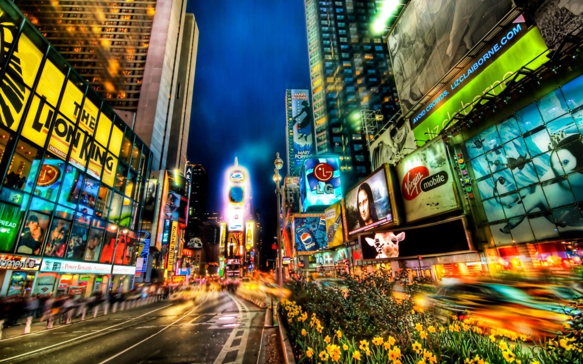 Times Square New York City United States 2560×1600 wallpaper