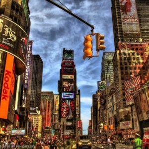 download Images For > Times Square Wallpaper Black And White