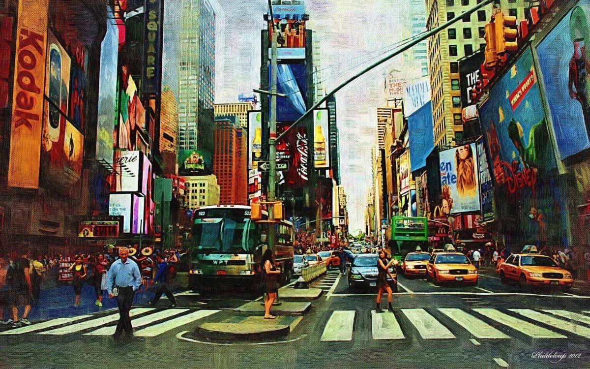 Time Square HD Wallpaper | Theme Bin – Customization, HD …