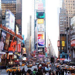 download New York Times Square Building 2560×1600 wallpaper