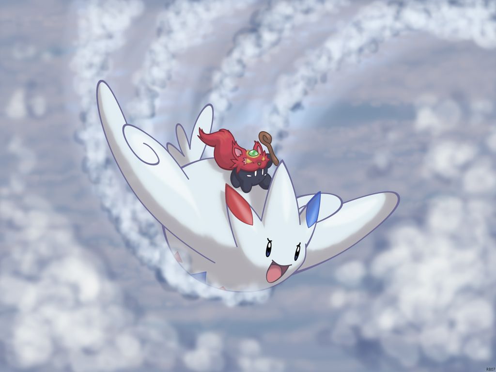 Wolf4Knowledge and Togekiss by RacieB on DeviantArt