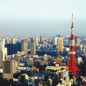 download Tokyo Skyline 2560×1440 wallpaper