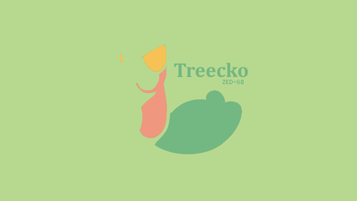Treecko Minimalist by Zed-G0 on DeviantArt