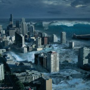 download Images For > Tsunami Art Wallpaper