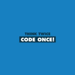 download Download Think Twice Code Once HD Wallpaper In 2048×1152 Screen …