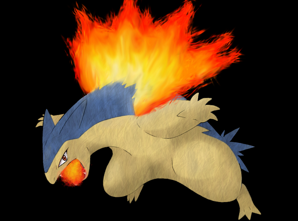 Typhlosion Wallpaper 02 – Detail by Ymeisnot on DeviantArt