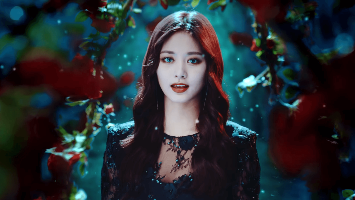 Tzuyu from MV brightened up for wallpaper 1080p : twice