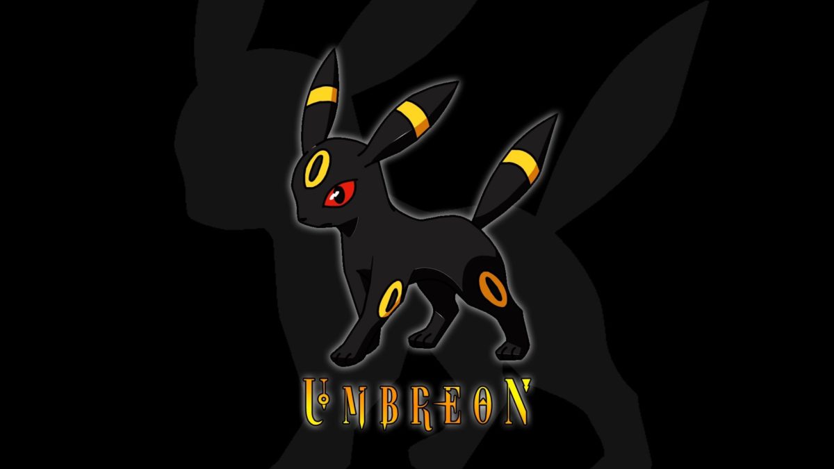 pokemon umbreon eeveelutions black background 1920×1080 wallpaper …