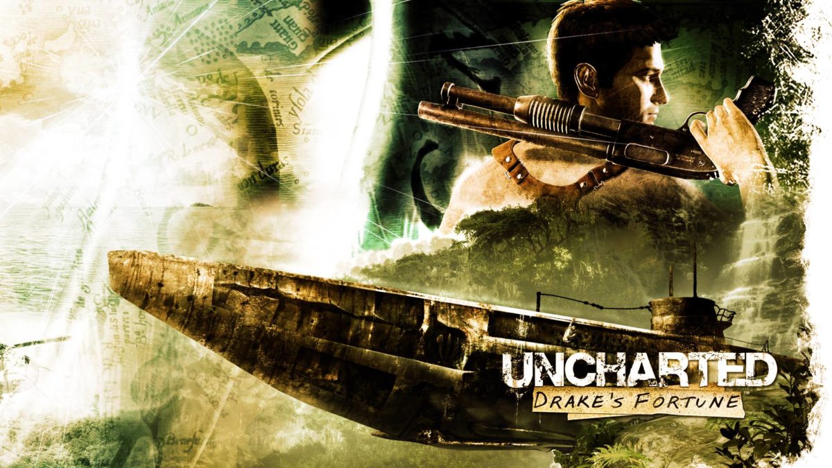 Uncharted – Drake Posing Wallpaper