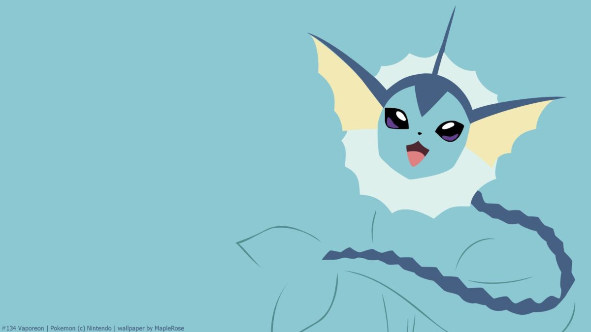 Vaporeon Full HD Wallpaper and Background Image | 1920×1080 | ID …