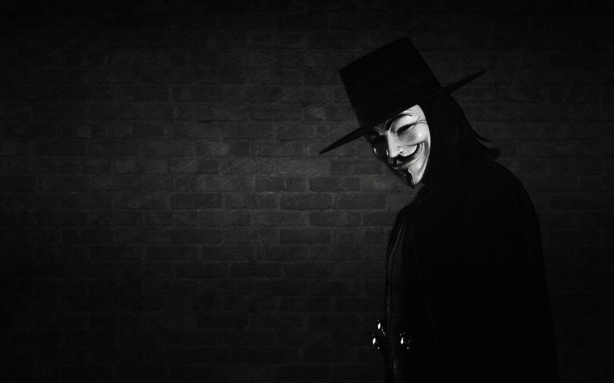 hat, wall, mask, V for vendetta wallpapers and images – wallpapers …