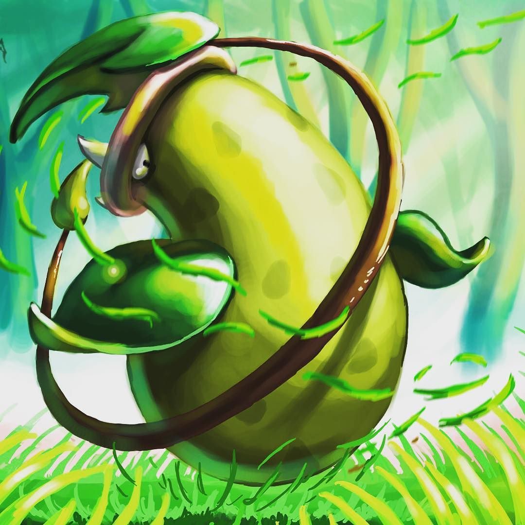 Definitely one of my favorite grass type Pokemon… Victreebel …