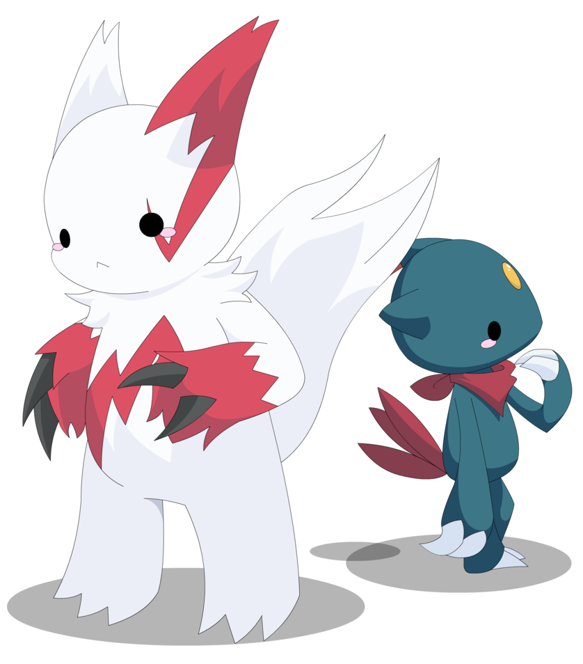 PKMN: Zangoose and Sneasel by Xeohelios on DeviantArt