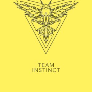 download Team Instinct, PoGo, Pokemon Go, Yellow, Zapdos, phone wallpaper …