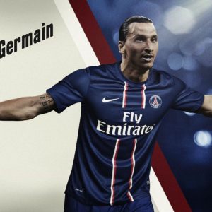 download Zlatan Ibrahimovic PSG Wide HD Wallpaper