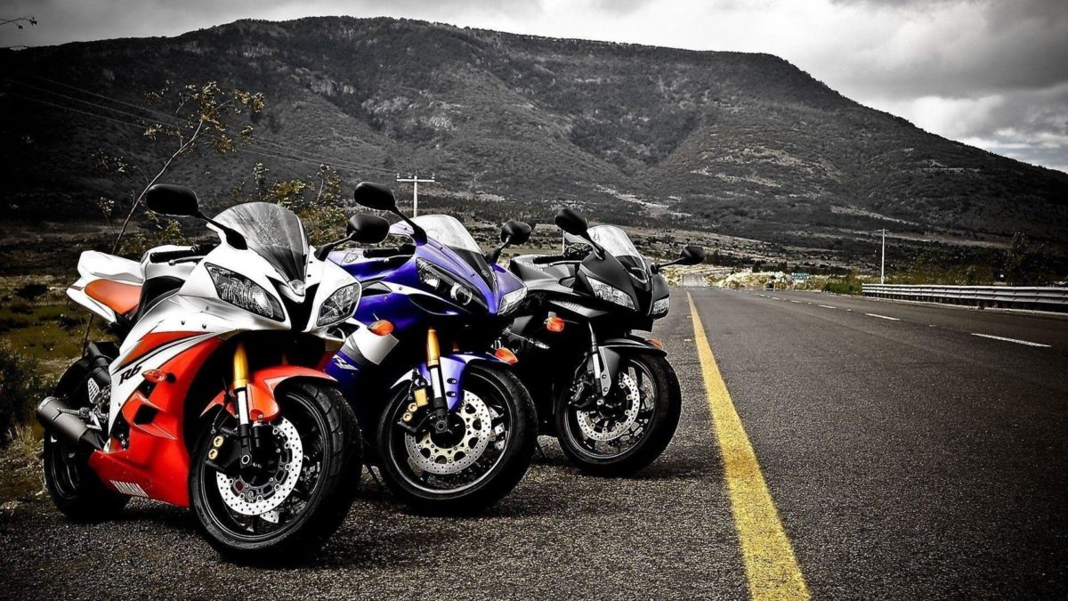 yamaha r6 honda cbr 600rr motorbikes mountain road wide hd …
