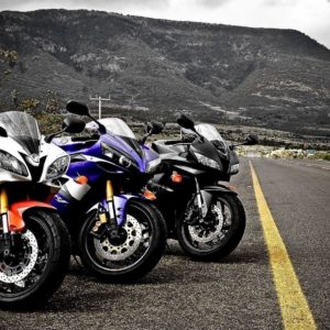 download yamaha r6 honda cbr 600rr motorbikes mountain road wide hd …